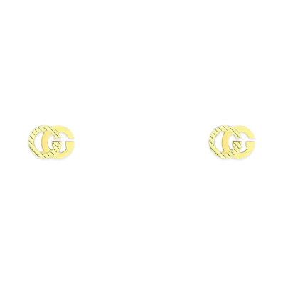 GUCCI GG Running 18K Earrings "Gold"