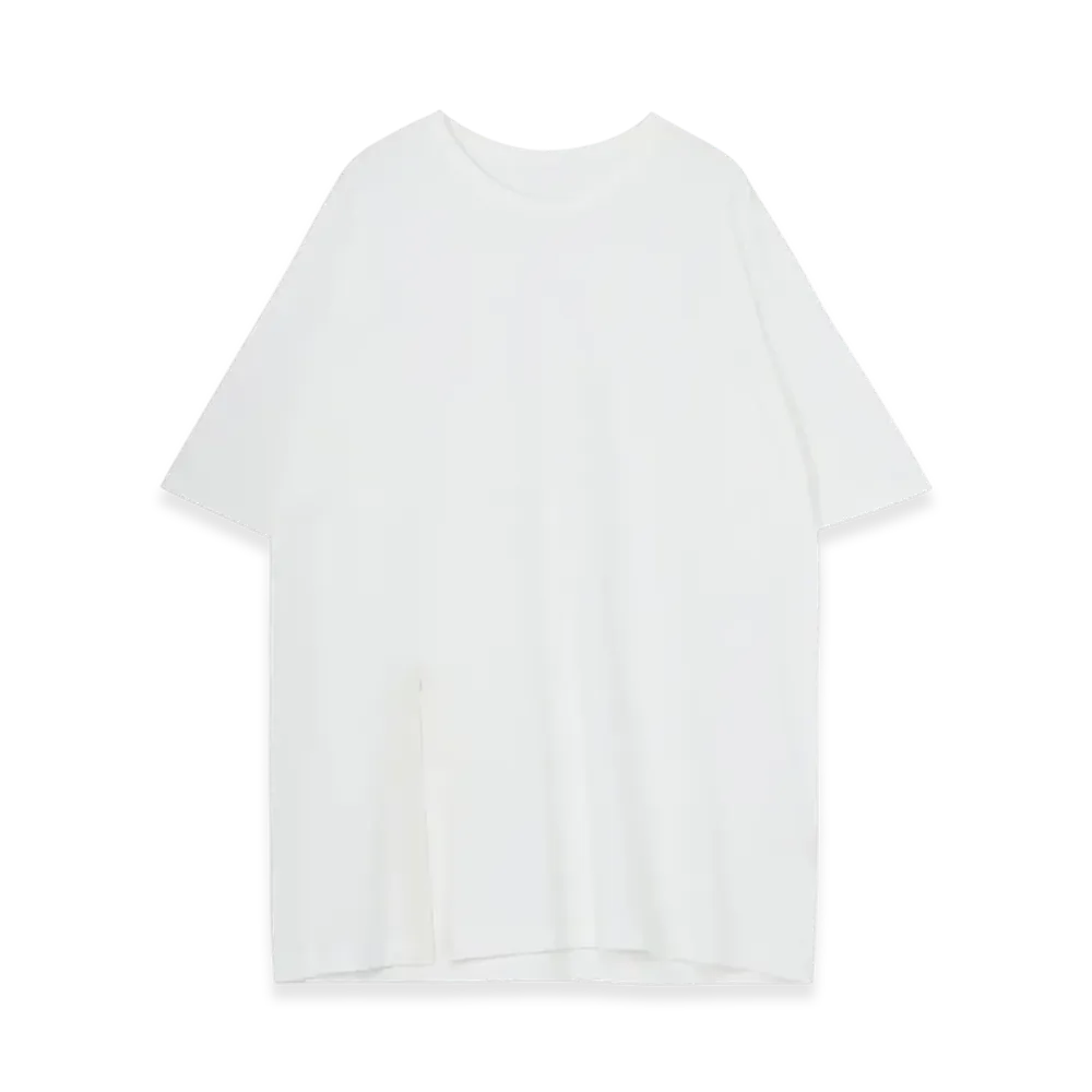 Ground Y Cotton Jersey Jumbo T-Shirt Short Sleeves "White"