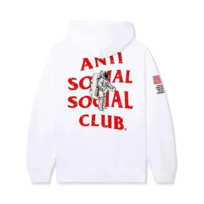 ANTI SOCIAL SOCIAL CLUB x NASA Nebula Hoodie "White"