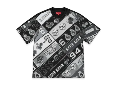 Supreme Slot Machine S/S Top "Black"