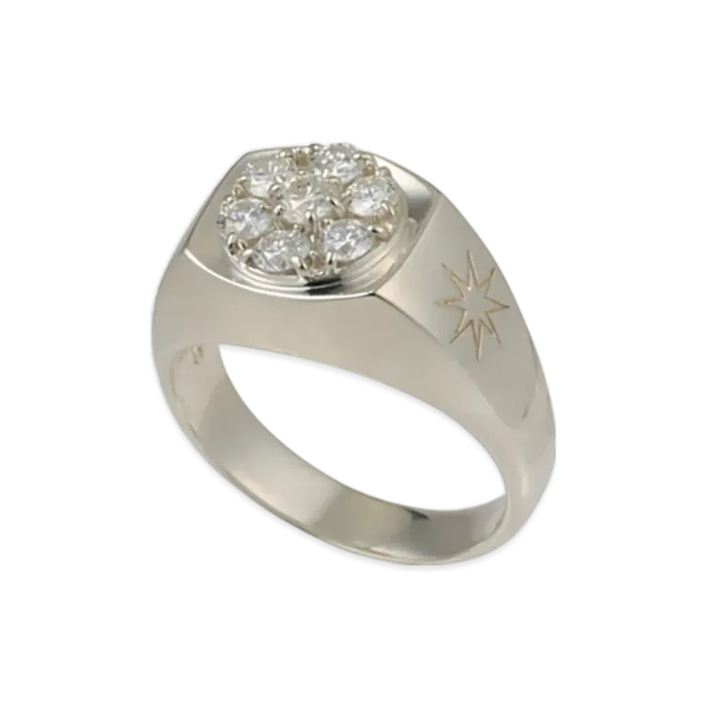 GDC Diamond Memory Ring "Diamond/Silver"