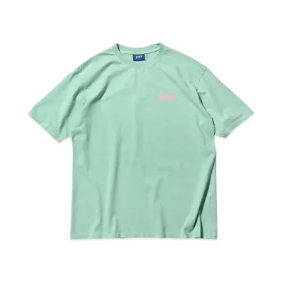LFYT PIGMENT DYED INFAMOUS LOGO TEE "MINT"