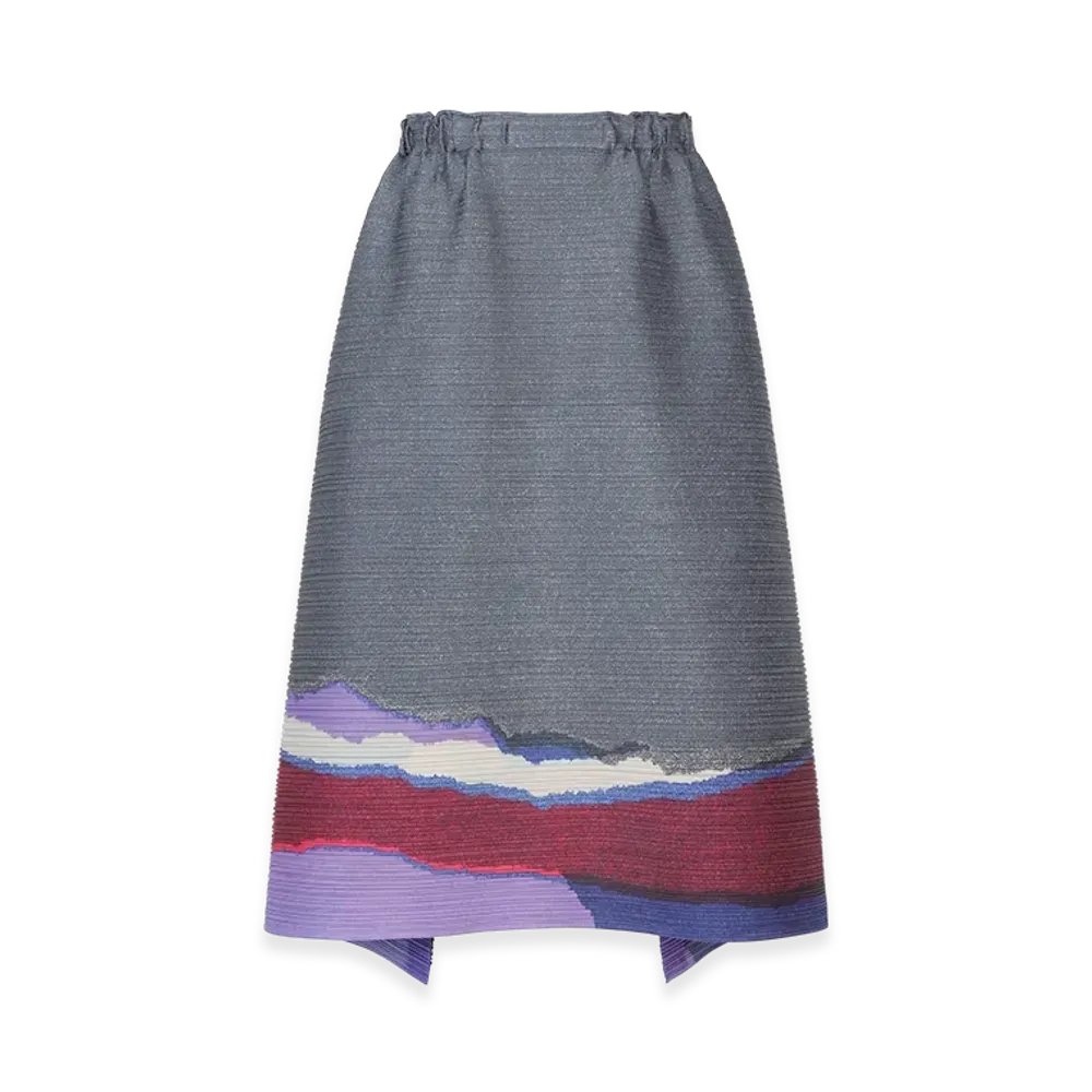 PLEATS PLEASE ISSEY MIYAKE Grainy Colors "Dark Blue Gray"