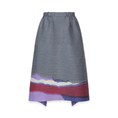 PLEATS PLEASE ISSEY MIYAKE Grainy Colors "Dark Blue Gray"