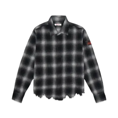 SYUMAN. Broken long Sleeves with rhinestone type3 "Gray/Blk"