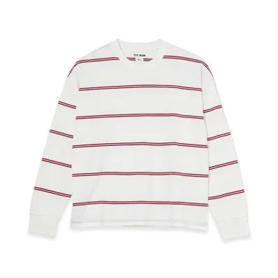 TTTMSW Border Long Sleeve Tee "White"