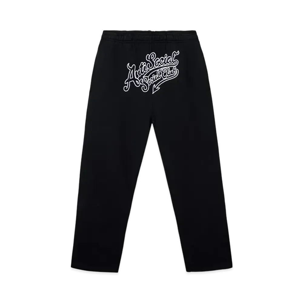 ANTI SOCIAL SOCIAL CLUB Script Club Sweatpants "Black"