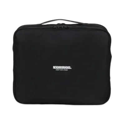 NEIGHBORHOOD Travel Pouch-L "Black"