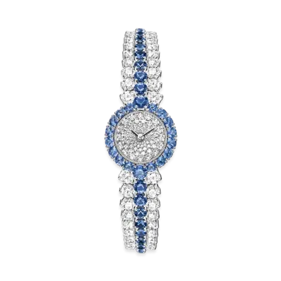 Van Cleef & Arpels a Cheval watch "Platinum/Sapphire/Diamond"