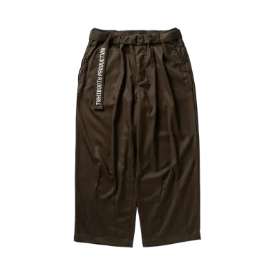 TIGHTBOOTH Baggy Slacks "Olive"