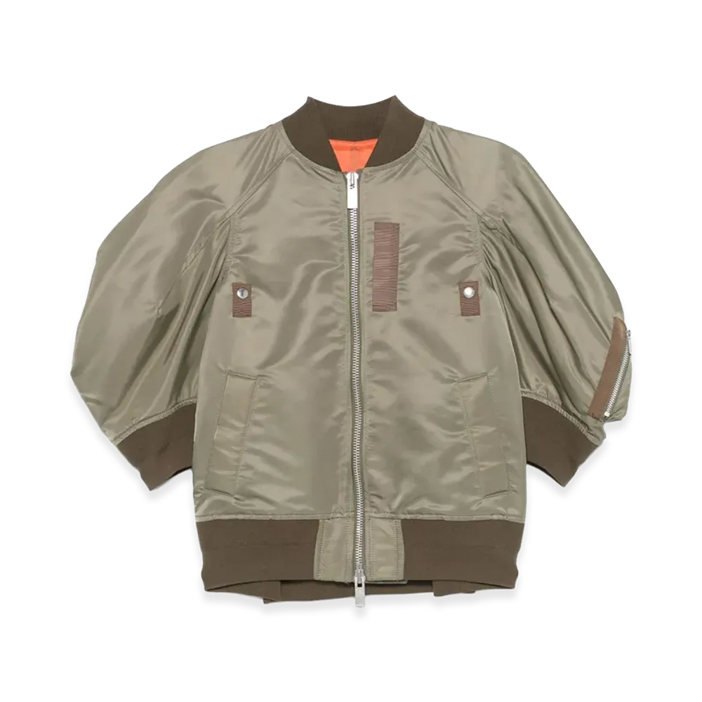 sacai Women's Coats "Green"