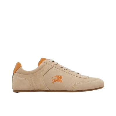 Burberry Suede Knight Runner Sneakers "Beige"