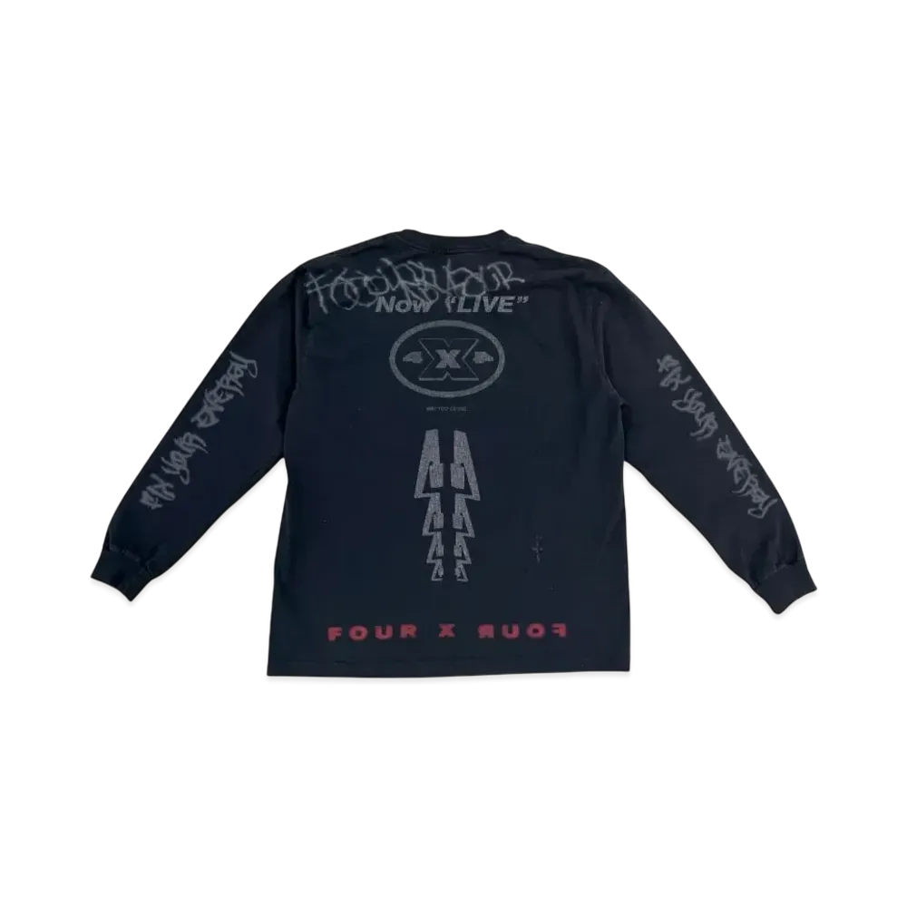 Travis Scott Cactus Jack Fix Your Energy Longsleeve "Black"