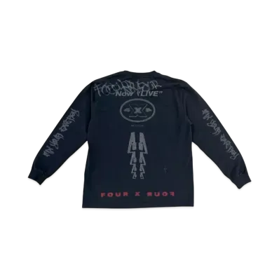 Travis Scott Cactus Jack Fix Your Energy Longsleeve "Black"