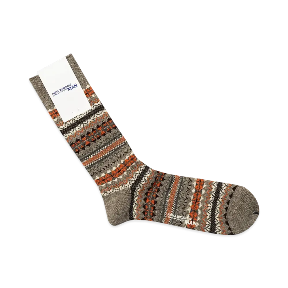 JUNYA WATANABE MAN Wool Socks "Multi"