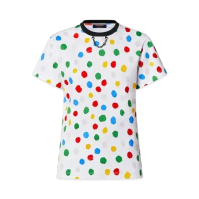 Louis Vuitton x Yayoi Kusama Painted Dots T-Shirt "Blanc"