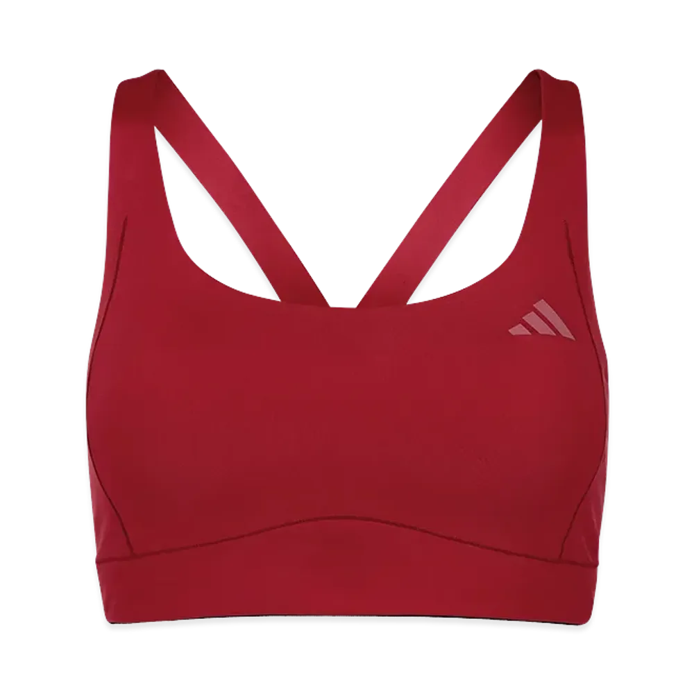 Entire Studios x adidas Optime Training Bra Medium Support "Active Maroon"