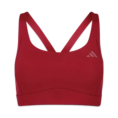 Entire Studios x adidas Optime Training Bra Medium Support "Active Maroon"