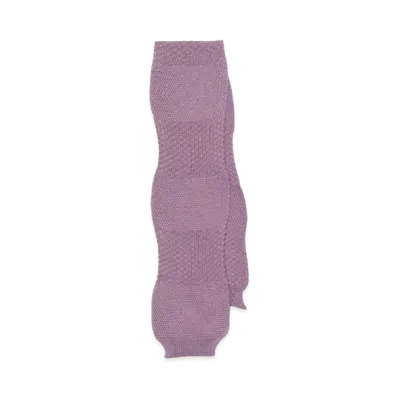 Paul Smith Texture Mix Knit Scarf "Lilac"