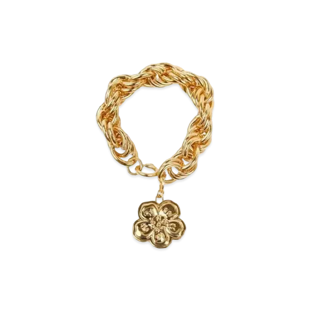 KENZO 'STAMP' Bracelet "Gold"