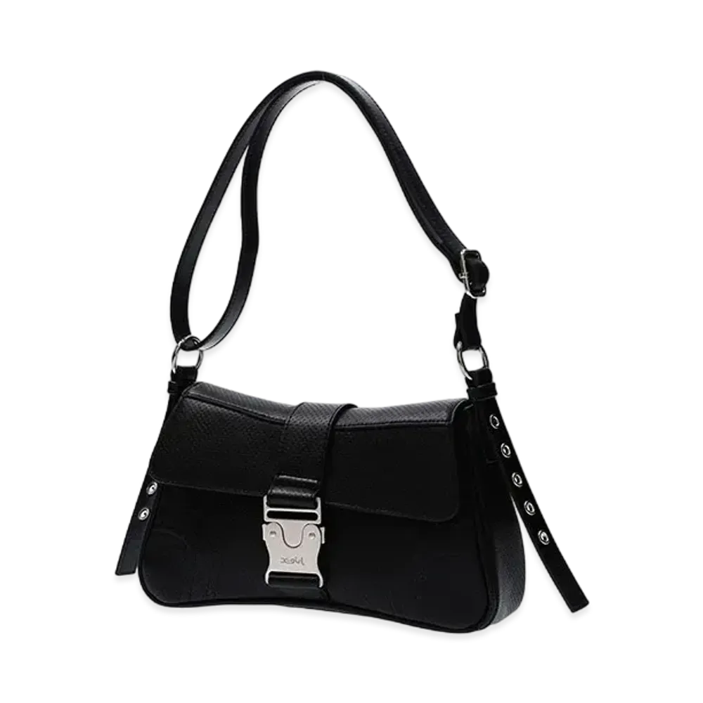 X-Girl Motif Buckle Bag "Black"