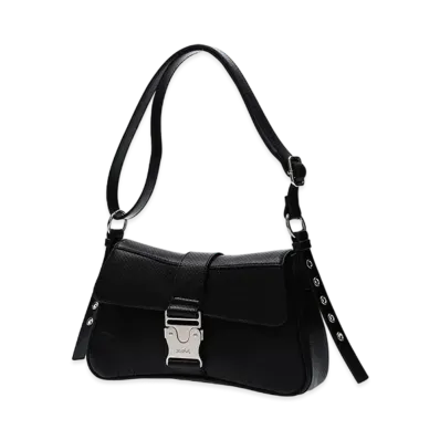 X-Girl Motif Buckle Bag "Black"