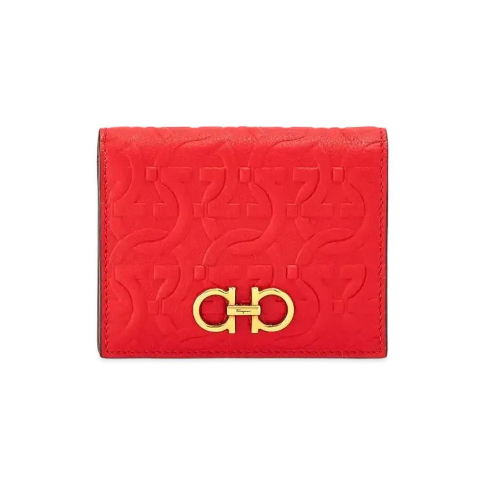 Salvatore Ferragamo Bi-Fold Wallet "New Lipstick"