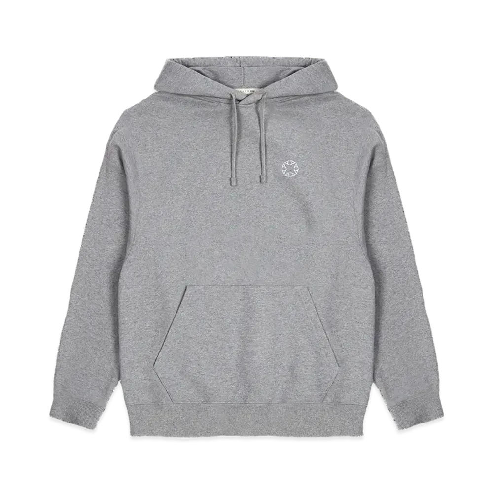 1017 ALYX 9SM Boxy Pullover Hoodie "LightGreyHeather"