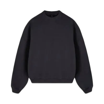 REPRESENT Initial V Notch Sweater "Washed Black"