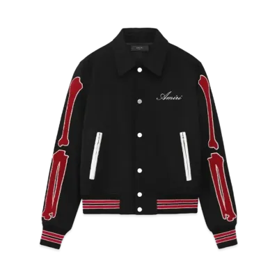AMIRI Bones Jacket "Black Red"