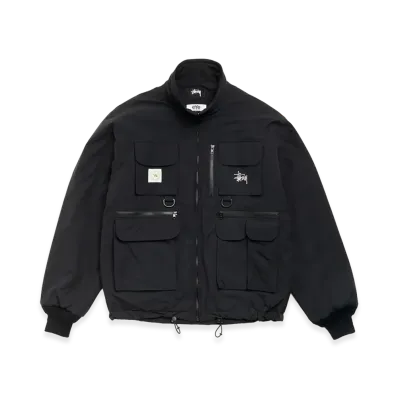 eYe JUNYA WATANABE MAN x Stussy x Spiewak Triple Name Tech Jacket "Black"