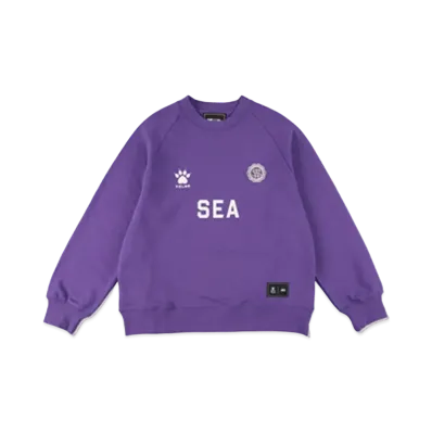 WIND AND SEA x KELME Crew Neck Sweat "Purple"
