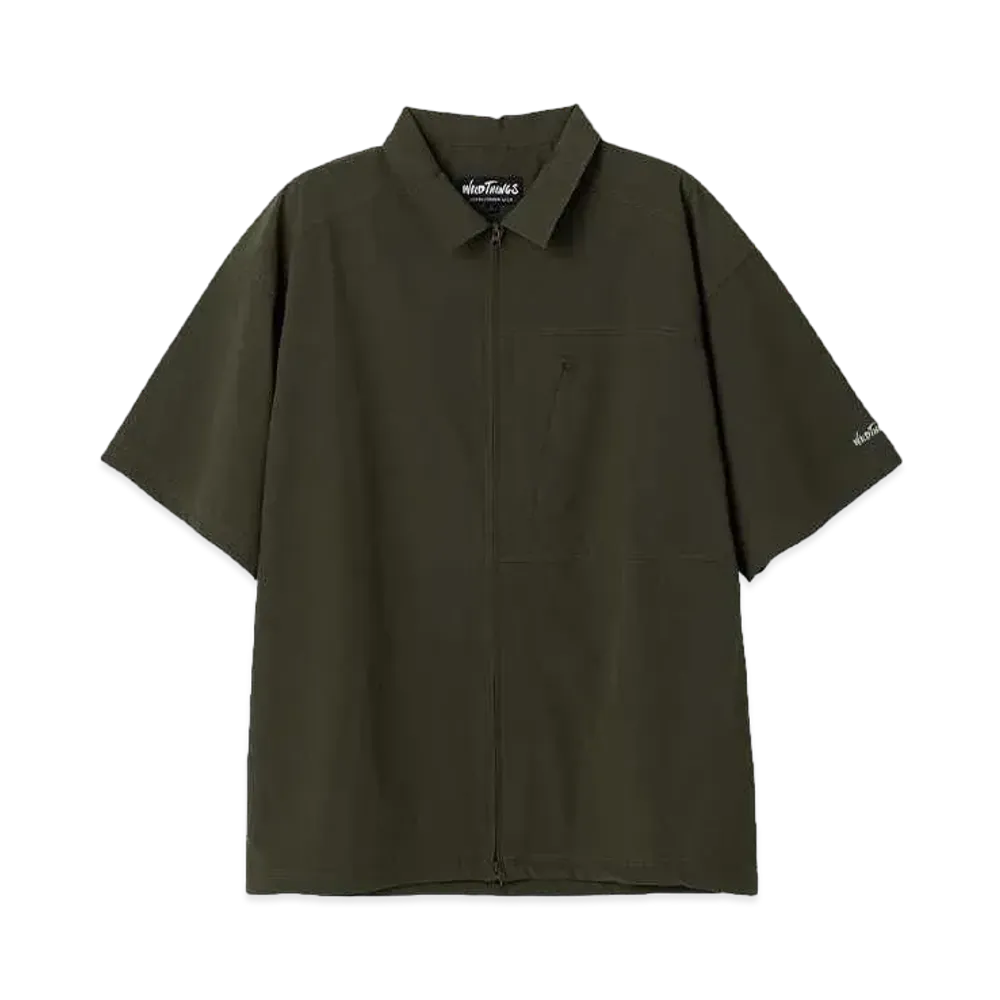 WILD THINGS SLANT S/S SHIRT "OLIVE"