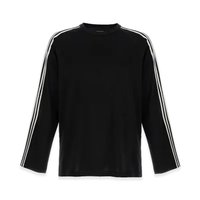 Y-3 Long Sleeve Tee 3-Stripes T-Shirt "Black"