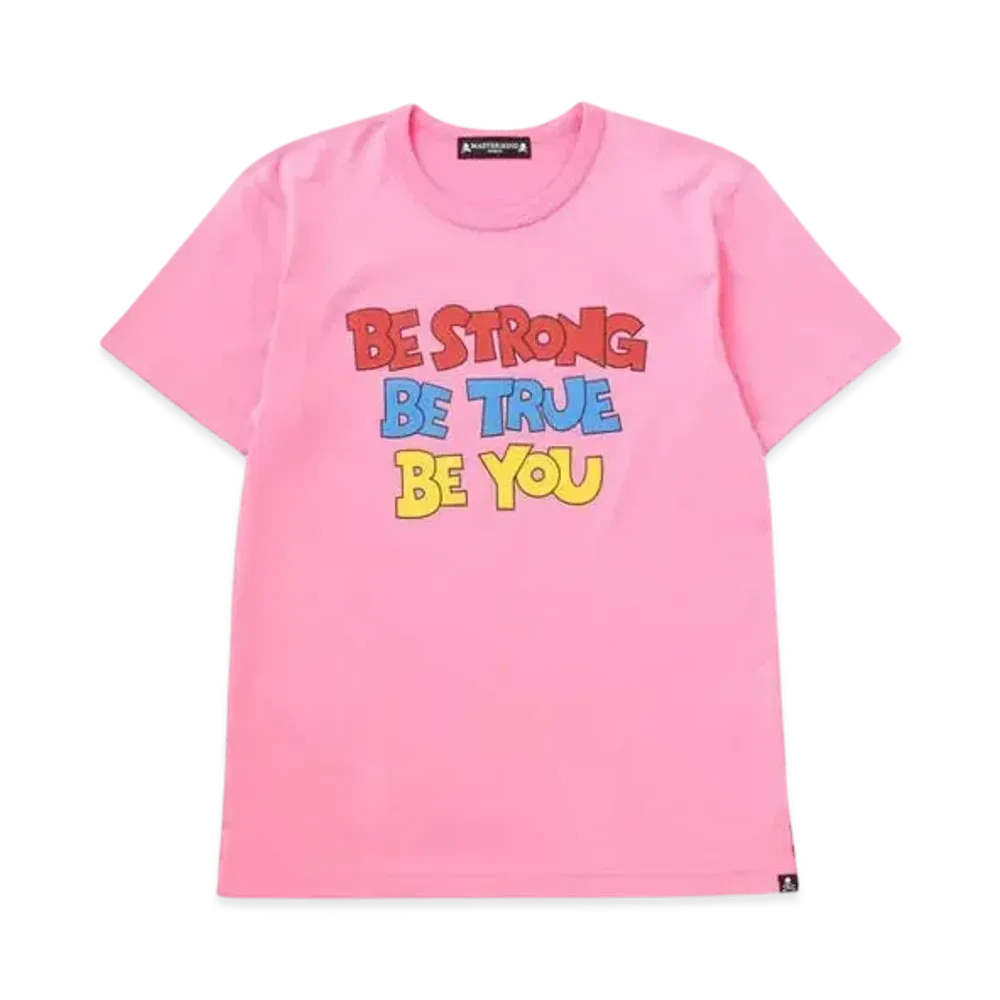 mastermind WORLD Be True Tee "Pink"