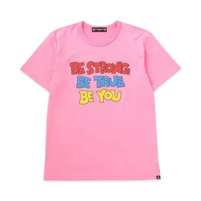 mastermind WORLD Be True Tee "Pink"