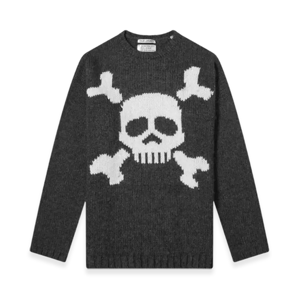 OUR LEGACY Popover Roundneck "Arcadian Jolly Roger"