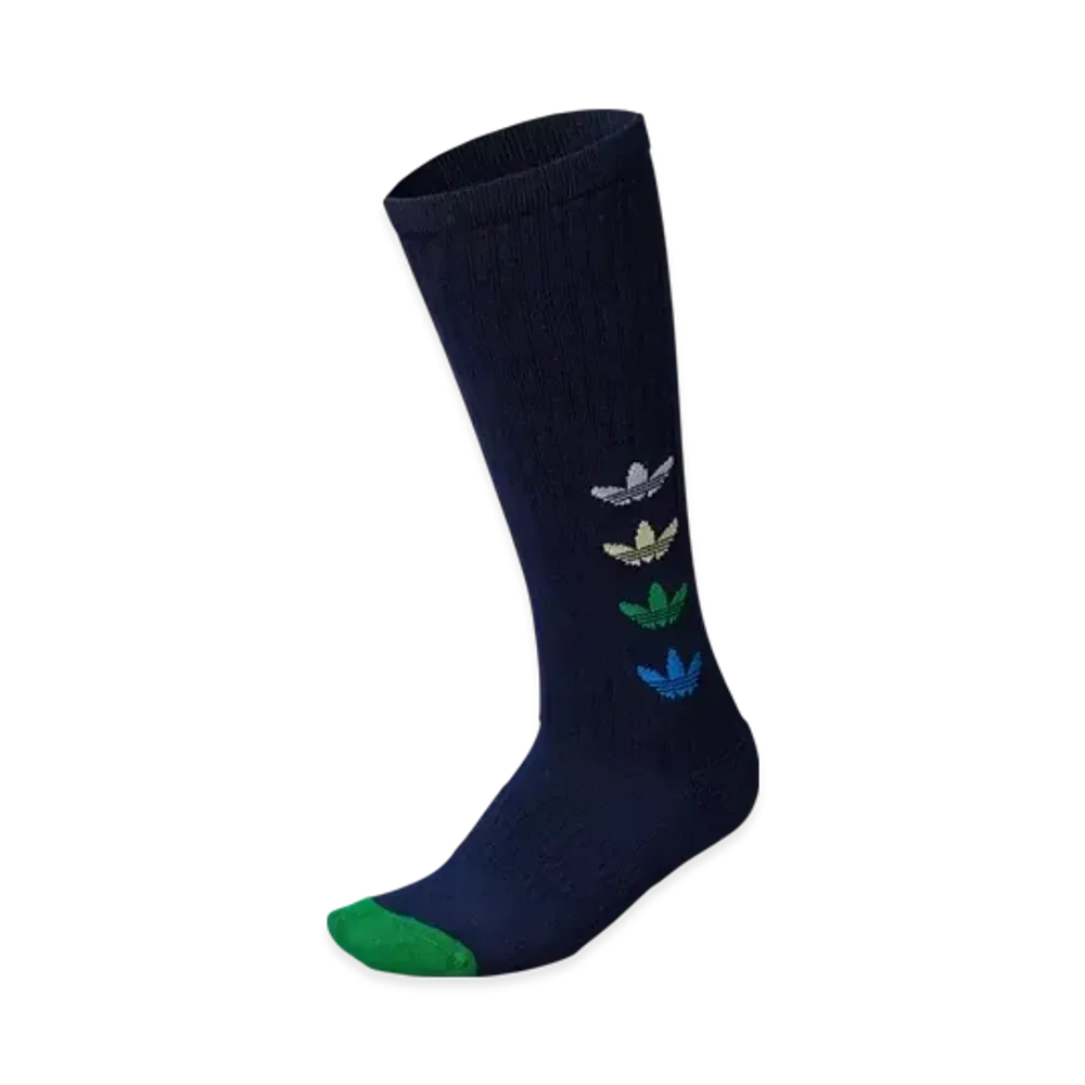 adidas Originals Golf Knee-Length Logo Cushion Socks "Night Indigo"