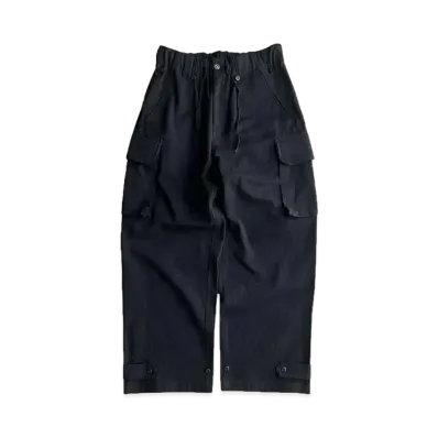 BALLSY.BROTHERS Military Deformation Pocket M47 Pants "BLACK"