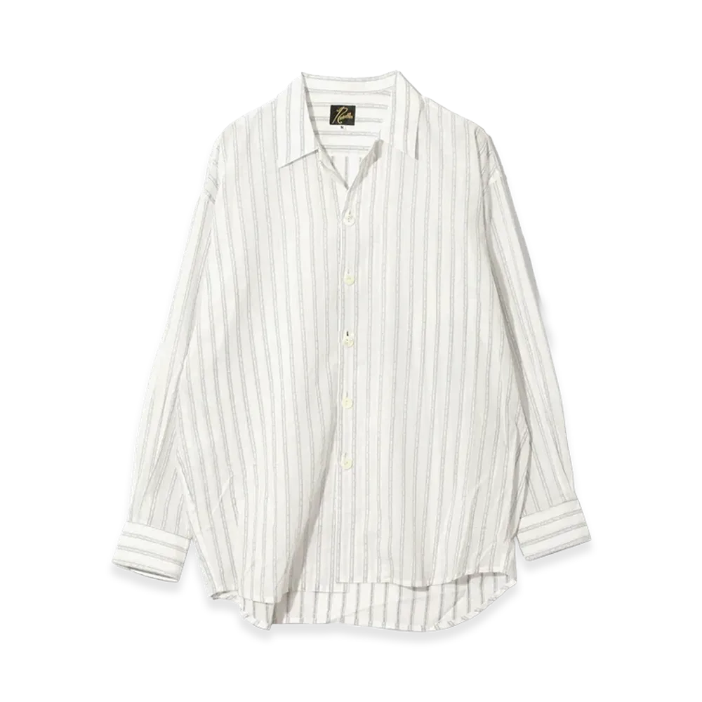 NEEDLES Uncon Shirt Dobby Stripe "Black"