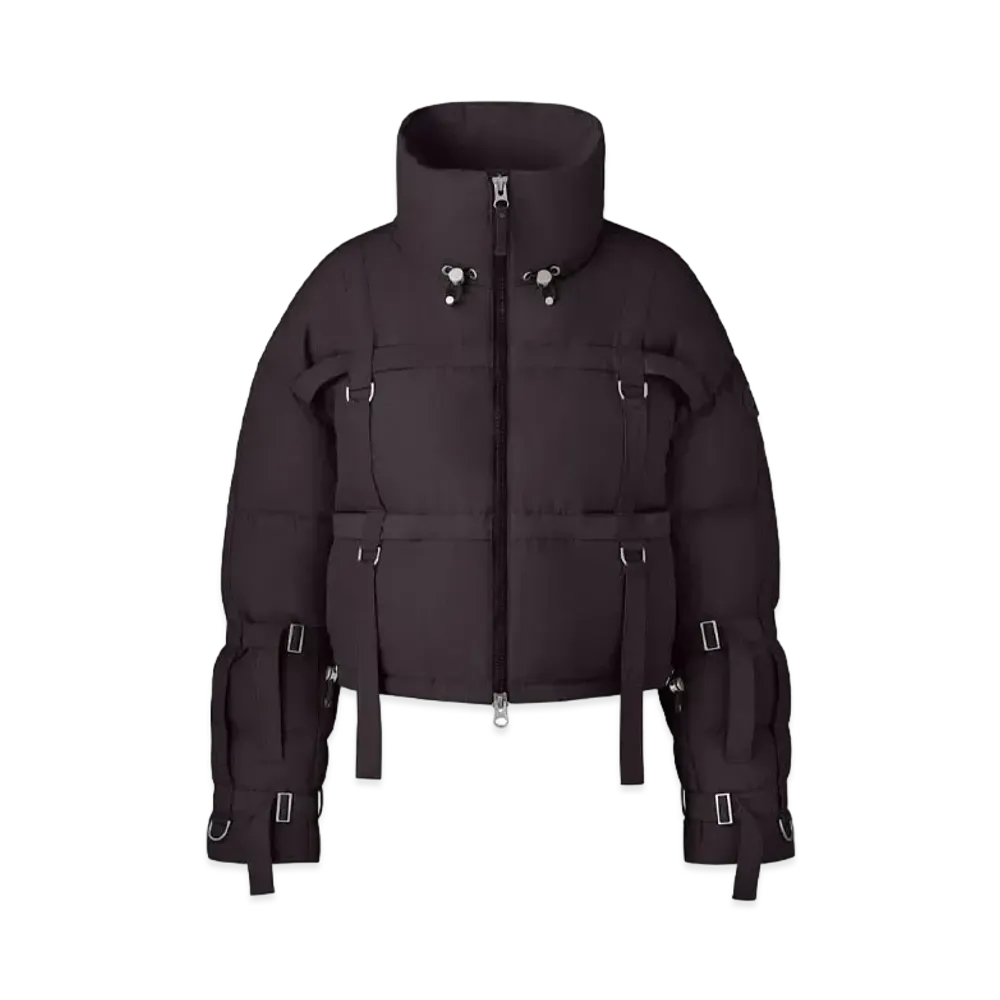 CANADA GOOSE x Rokh x Matt McCormick Cropped Down Strap Puffer "Graphite"