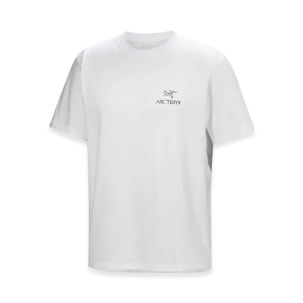 ARC'TERYX Kragg SL Cotton Bird Word SS M "White Light/Black" X000009535
