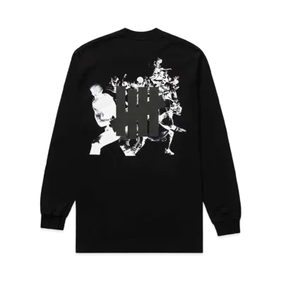 UNDEFEATED WHERE WERE U? L/S TEE - 80285 "Black"
