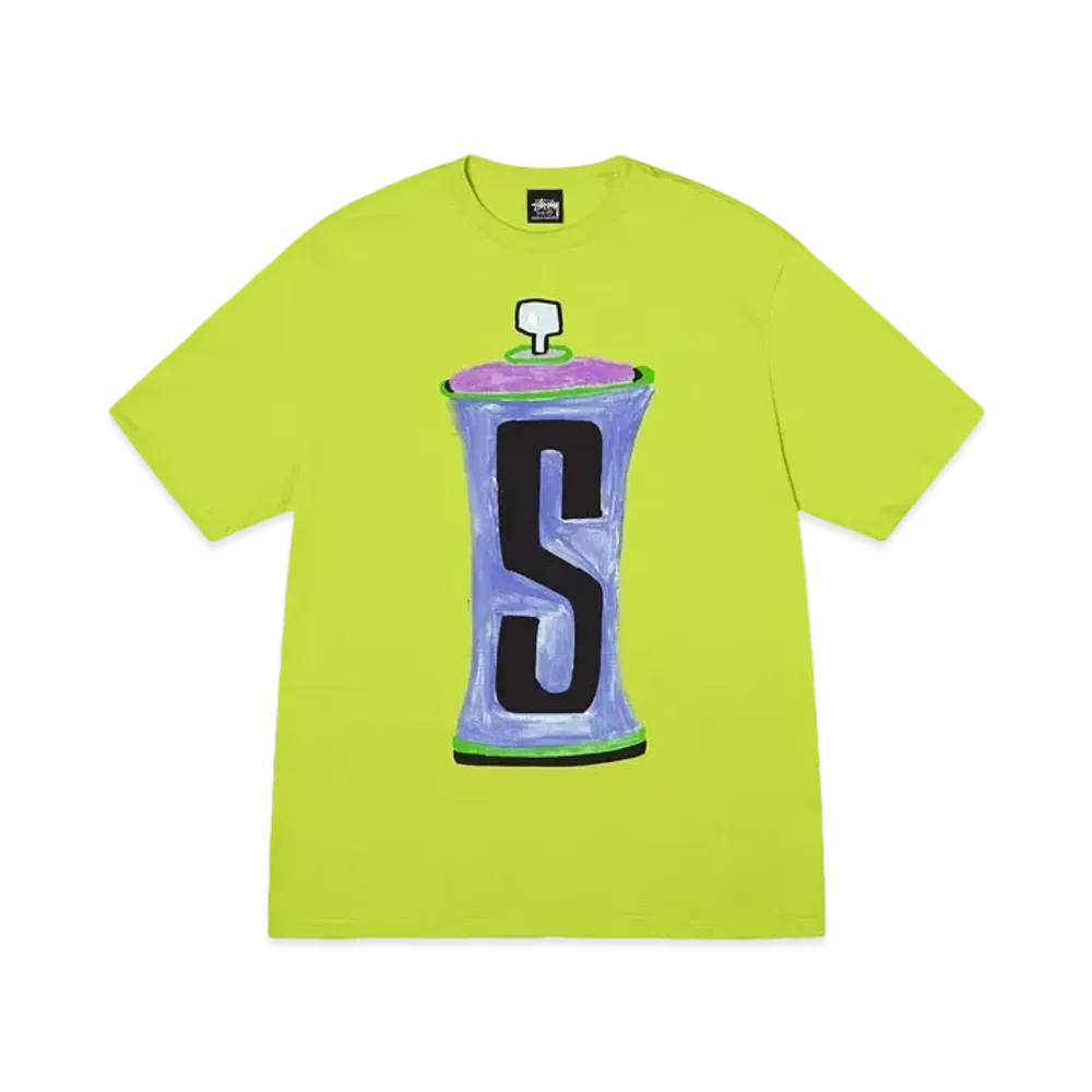 Stussy Spraycan Tee "Keylime"