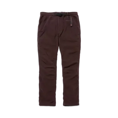 UNDERCOVER x nonnative OZISM Climber Easy Pants Poly Fleece Polartec Windpro by GRAMICCI "Brown"