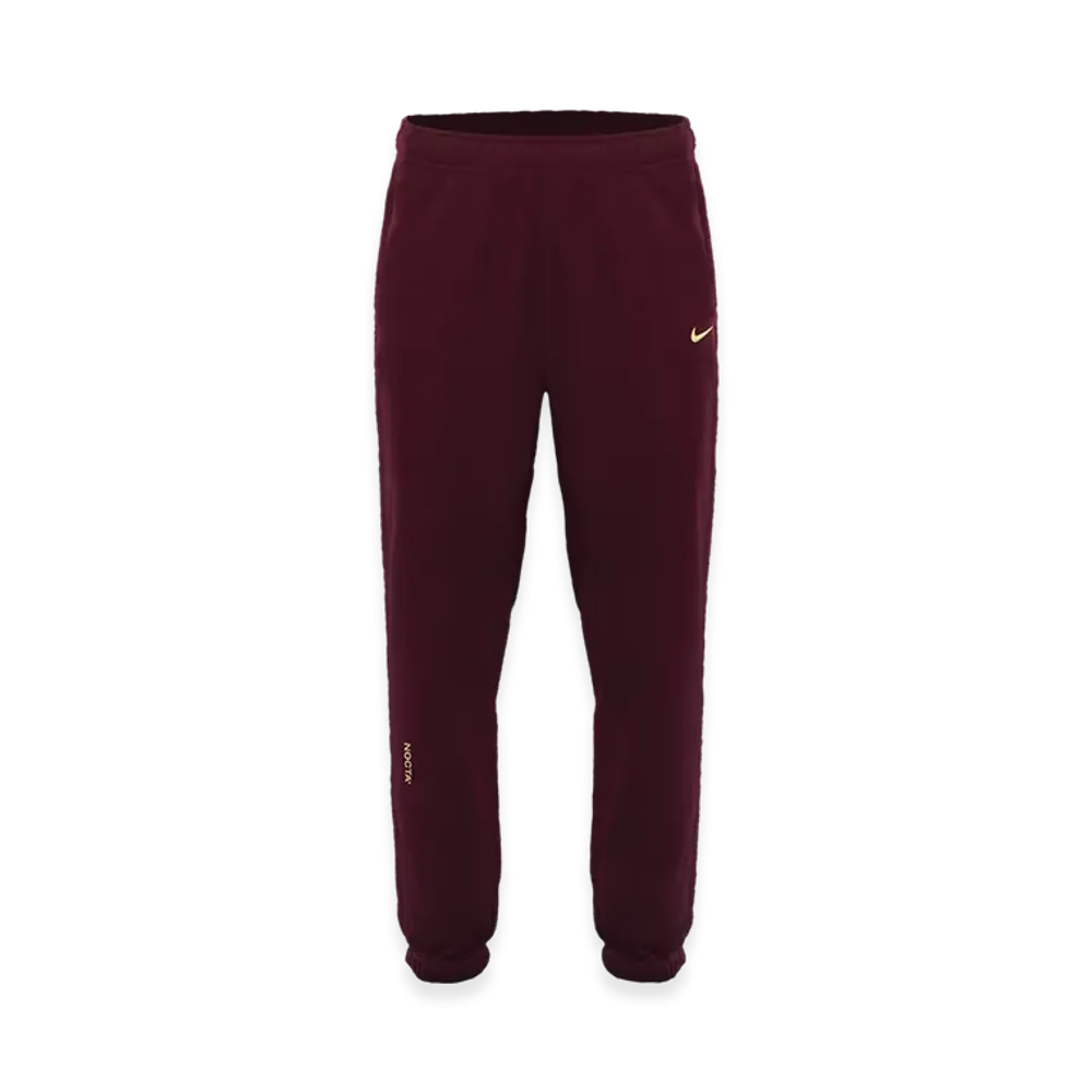 Nike x NOCTA Fleece CS Sweatpants "Dark Beetroot" HM5764-638