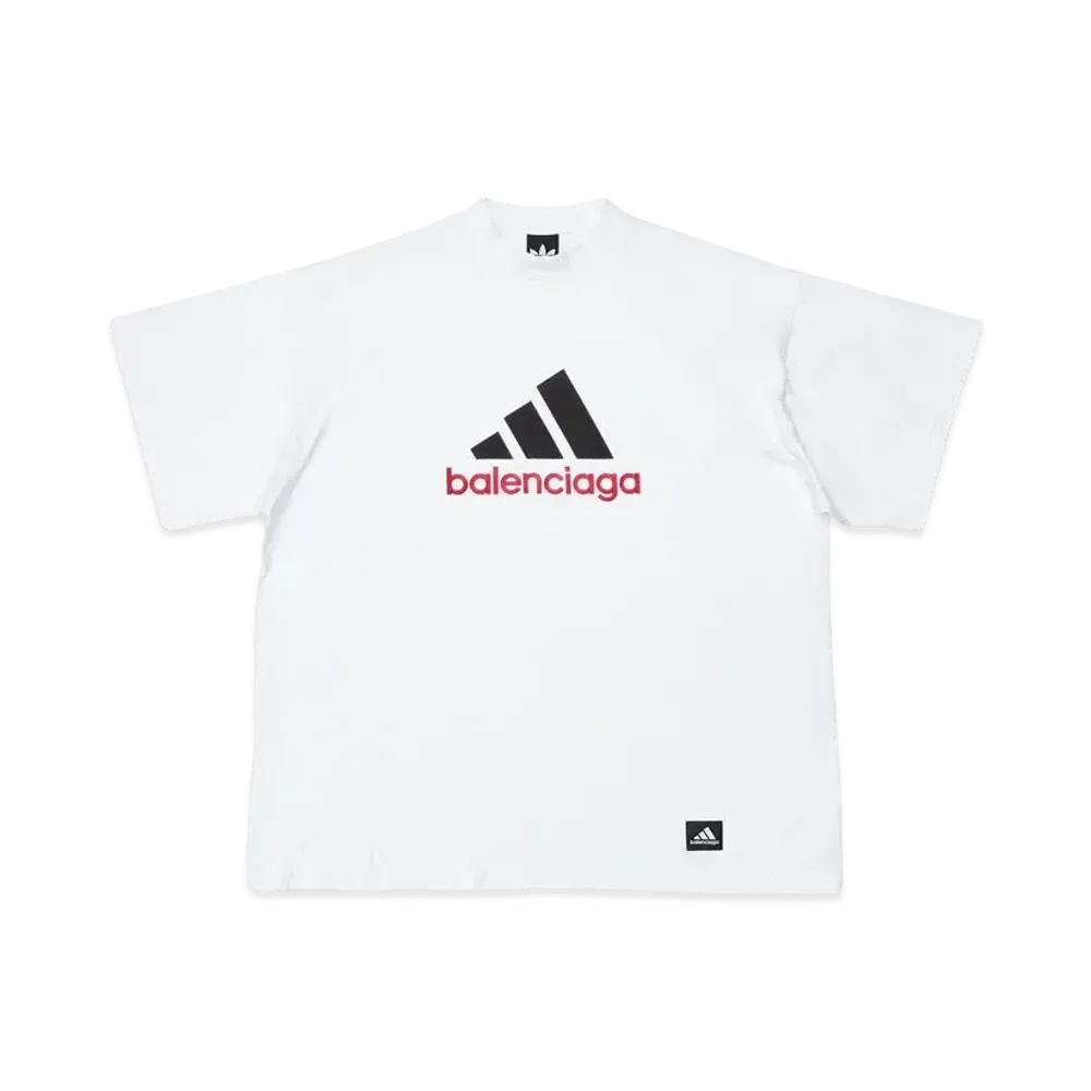adidas BALENCIAGA T-Shirt Oversized "White"