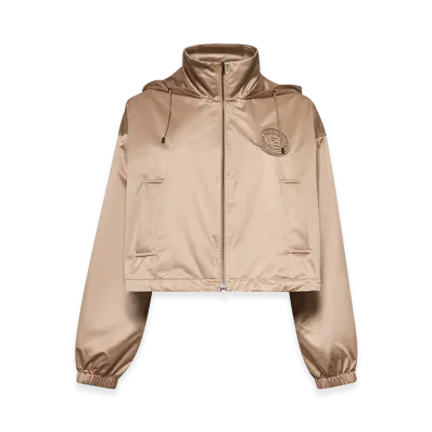 FENDI Women's Stamp 1925' Anorak "Brown"