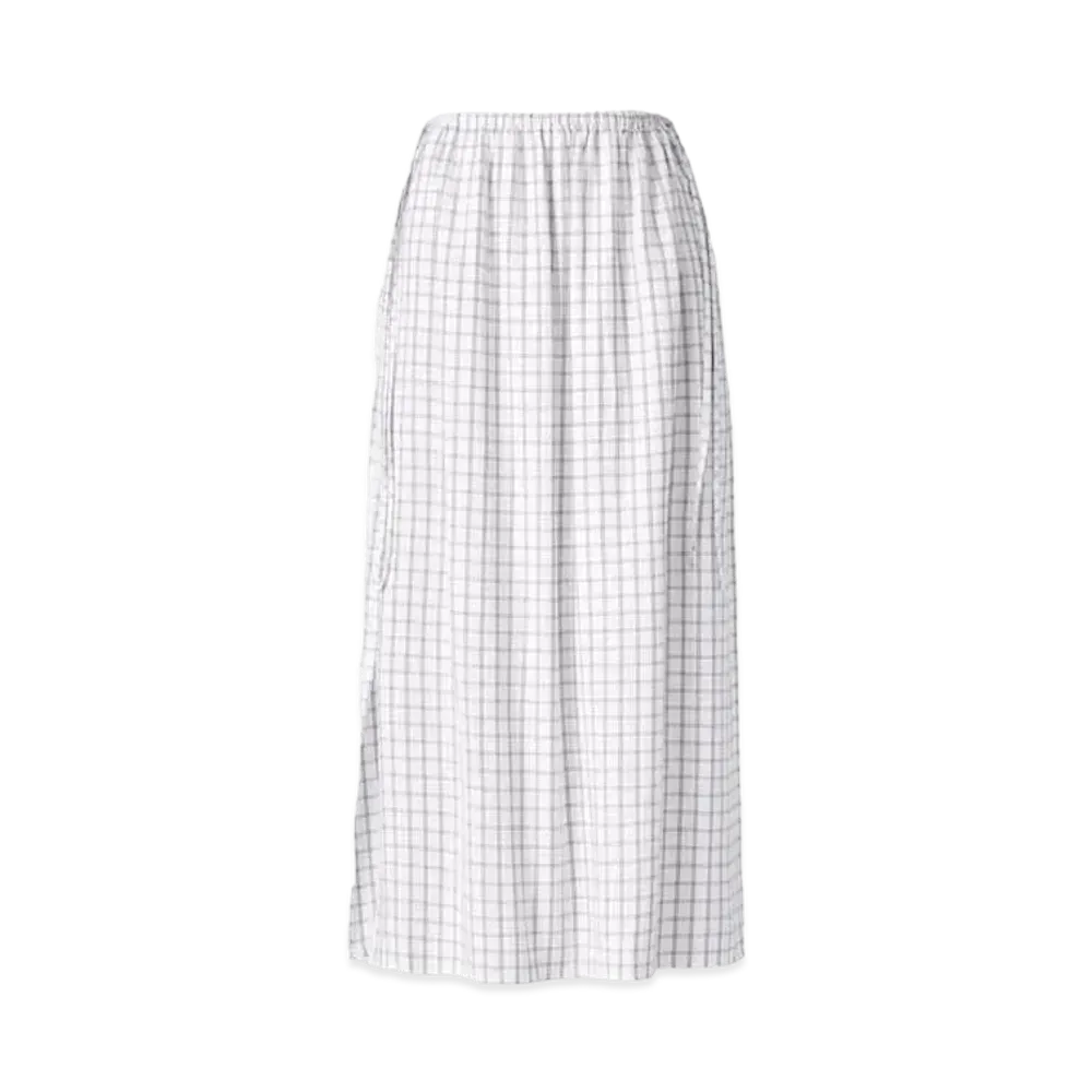 Uniqlo :C Gathered Long Skirt "Off White"