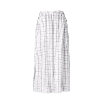 Uniqlo :C Gathered Long Skirt "Off White"